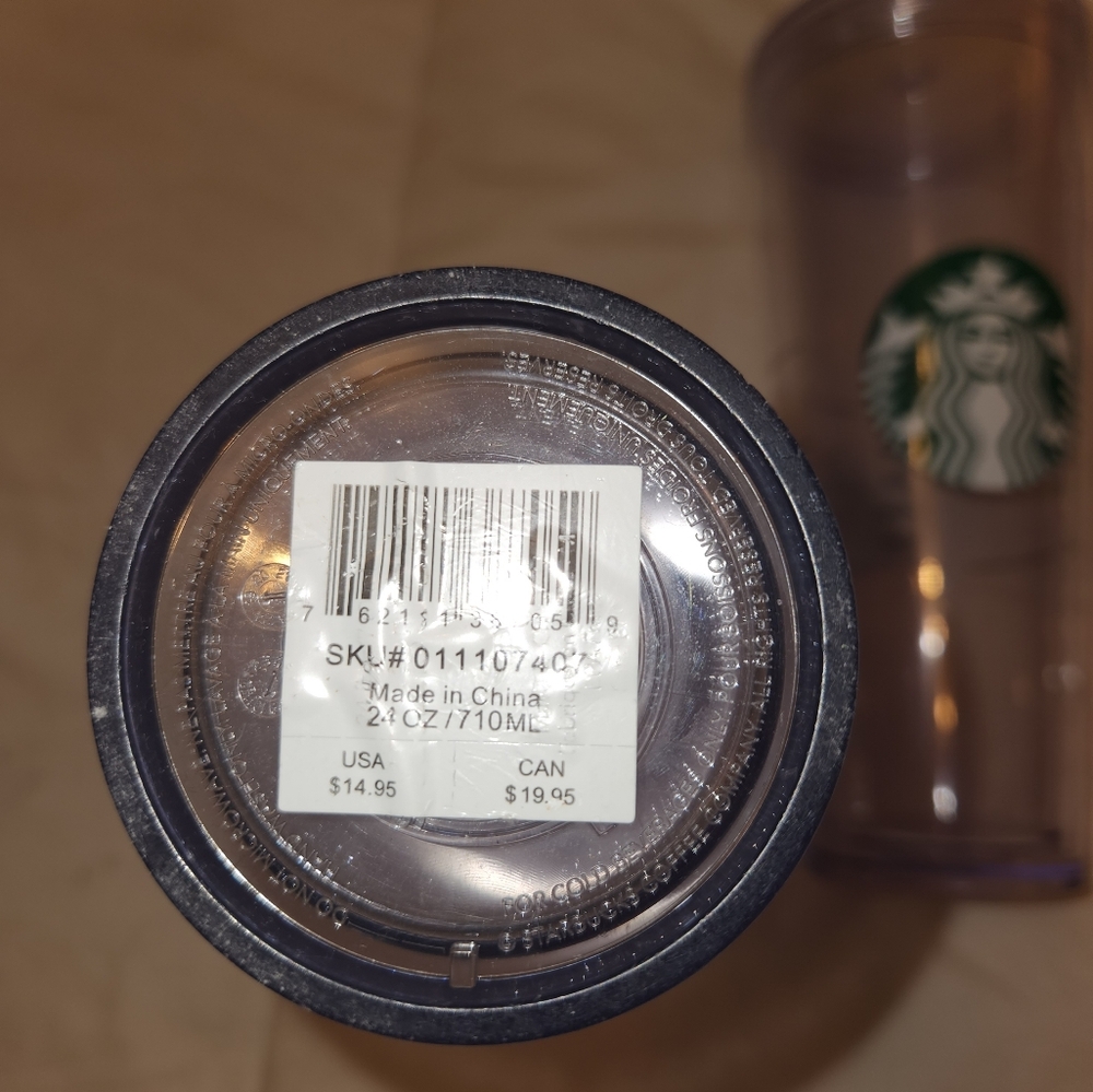 24 Oz Starbucks Cup